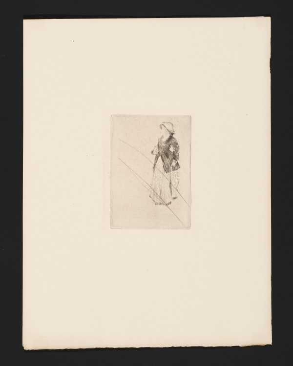La Petite Femme by Edgar Degas