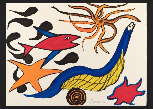 Our Unfinished Revolution - Star #A1-5 by Alexander Calder