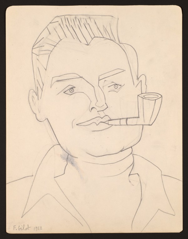 Edouard Pignon III by Françoise Gilot