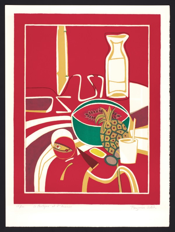 La Pasteque et l'Ananas by Françoise Gilot
