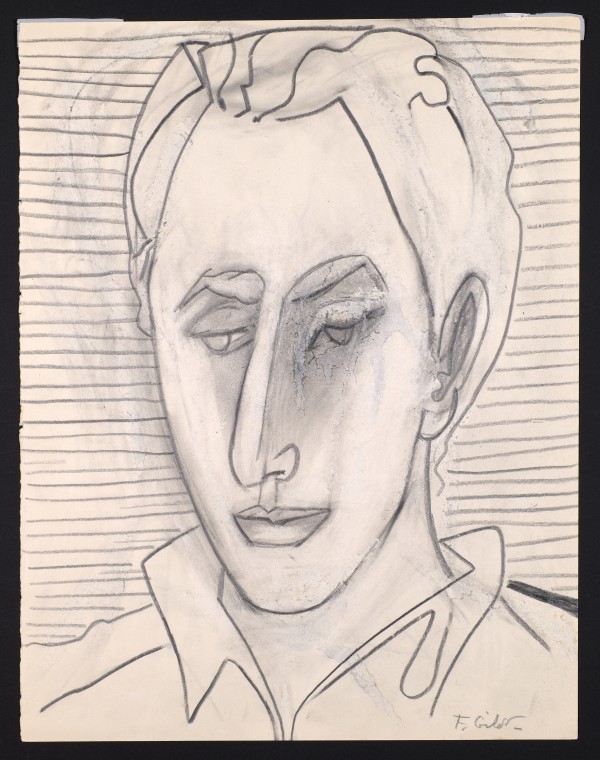 Andre Verdet IV by Françoise Gilot