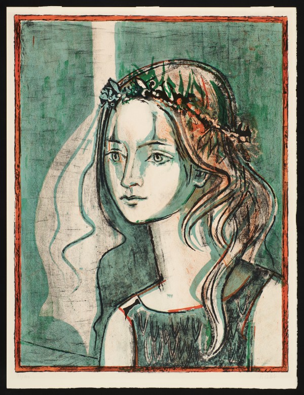 Girl with a Crown by Françoise Gilot