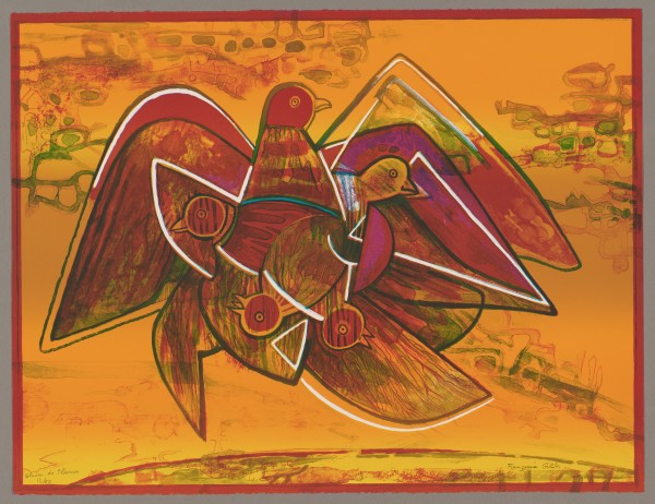 Blason de Plumes by Françoise Gilot