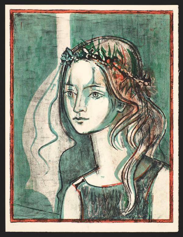 Girl with a Crown by Françoise Gilot