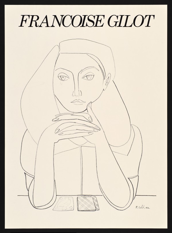 Self-Portrait Dated 1946 by Françoise Gilot