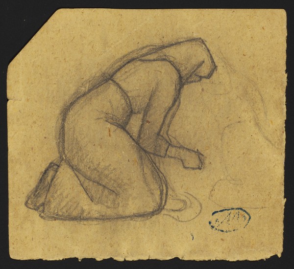 Kneeling Female Figure by Aristide Maillol