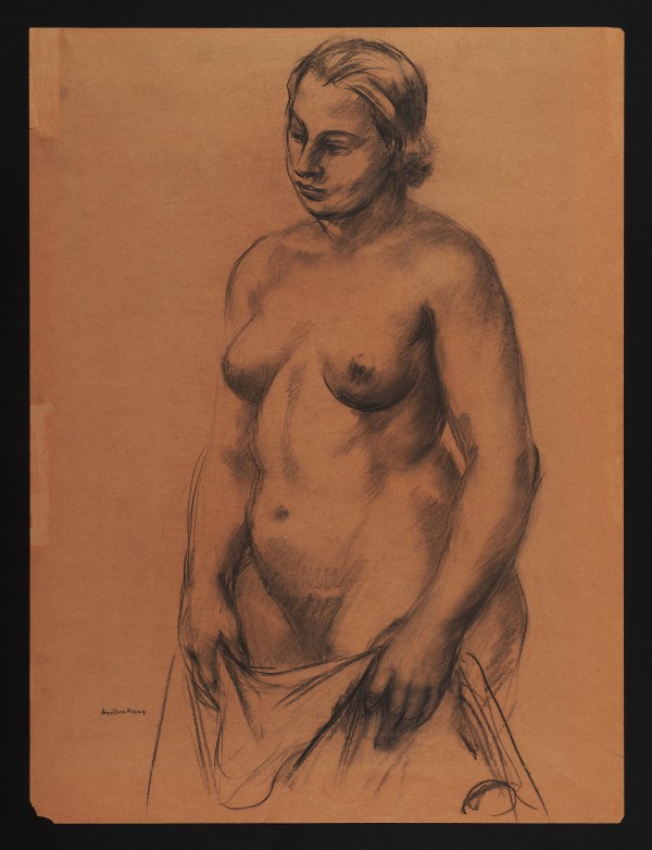 Standing Nude by Ann Brockman