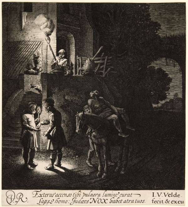 The Good Samaritan by Jan Van de Velde (II)