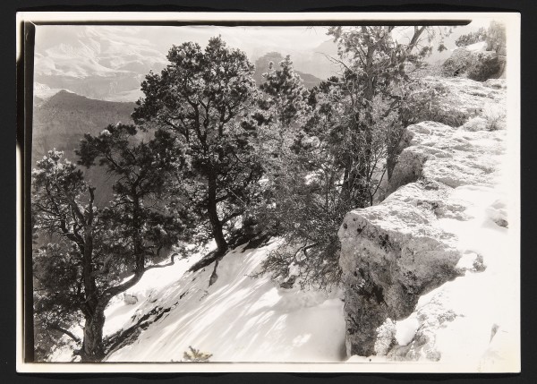 [Canyon in winter] by Margaret Bourke-White