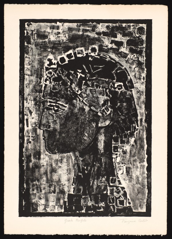 Greek Profile by Françoise Gilot