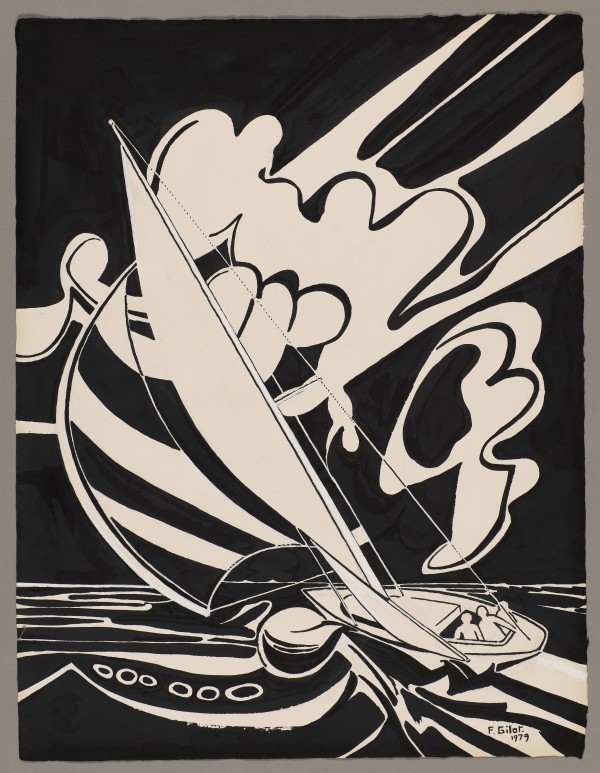 Sailing in the Wind by Françoise Gilot