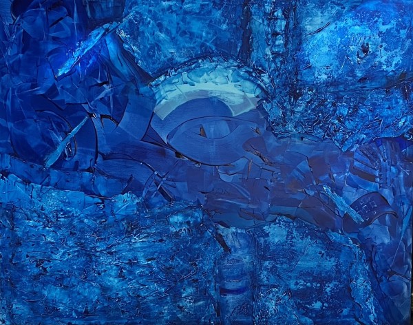 DEEP BLUE METAMORPHOSIS by Anita Lee Stokey
