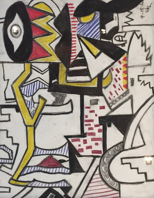 Strike Force In the Style of Roy Liechtenstein by Anita Lee Stokey