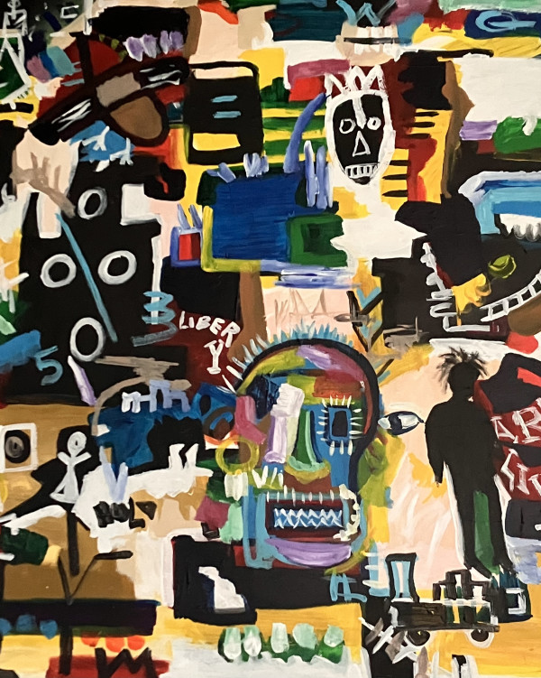 No Boundaries: In the Style of JM Basquiat by Anita Lee Stokey