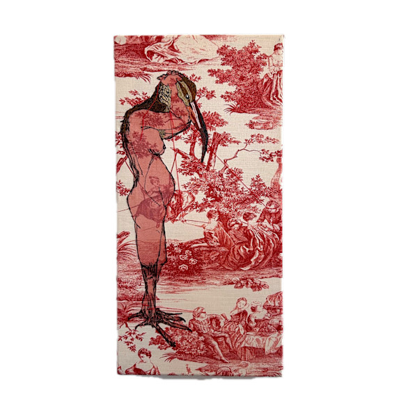 Bristle-Thigh Curlew Warrior Woman Is Tired of Being Vulnerable by Jennifer McBrien