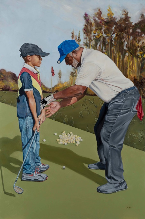 The Young Golfer by Ayana Ross