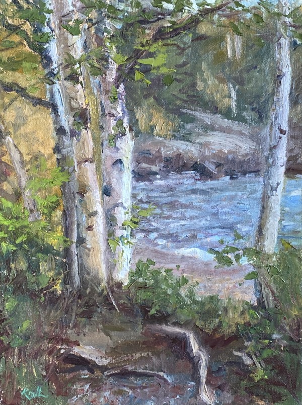 Birch View by Deanne Kroll