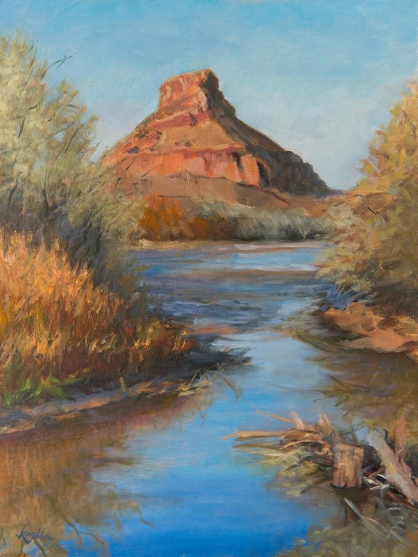 Along the Rio Chama by Deanne Kroll