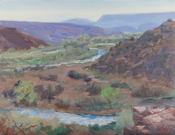 Chama River Overlook by Deanne Kroll