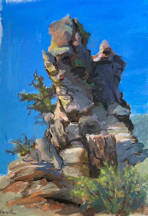 Totem Rock by Deanne Kroll