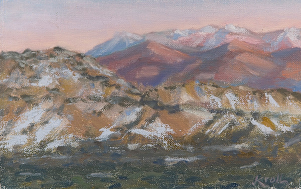 Mountain Dusk by Deanne Kroll