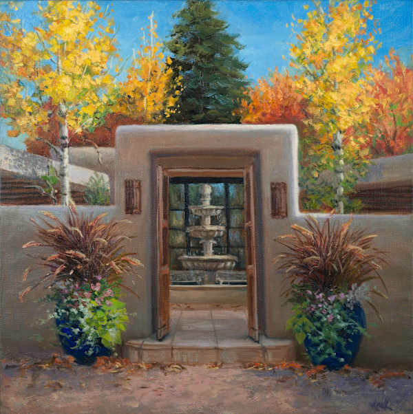 Tesuque Retreat 1 by Deanne Kroll