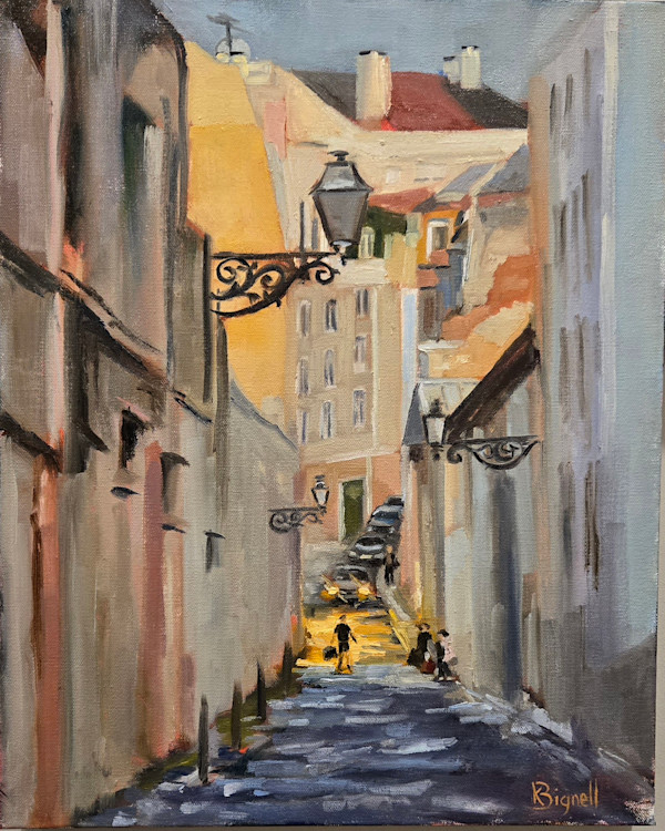 Lisbon Alley by Kathleen Bignell