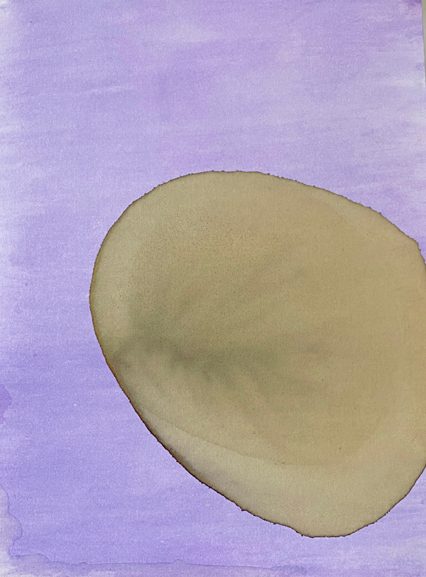 Purple Cyclamen, Yellow Pansy by Kathleen Greco