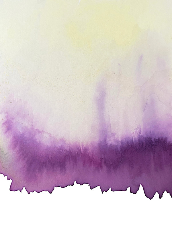 Purple Orchid Yellow Rose by Kathleen Greco