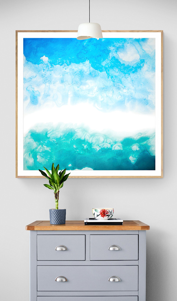 Blue Green by Kathleen Greco Studio