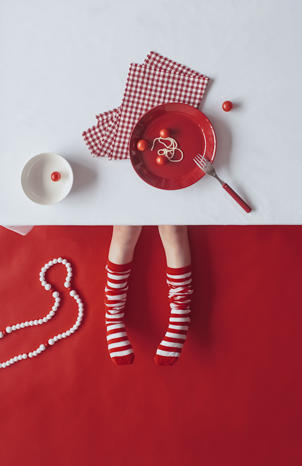 Red & White by Dasha Pears