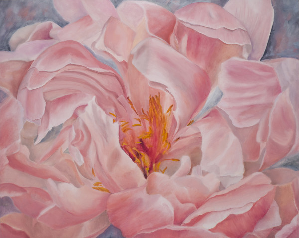 Floating Peony by Nicola Currie