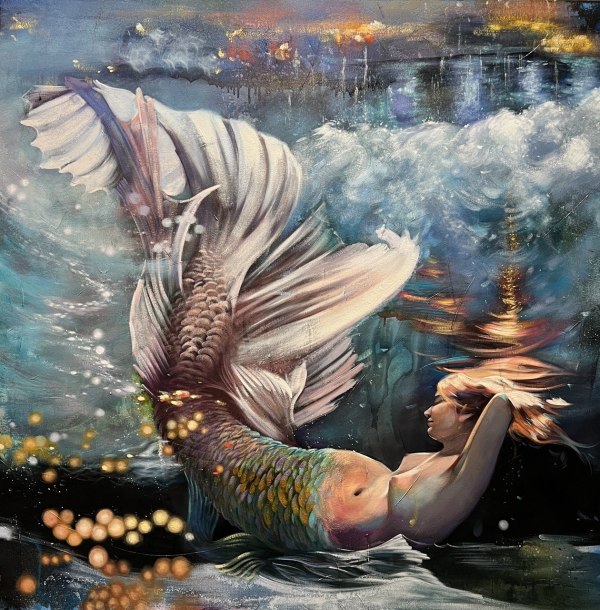 Faith Breathes Underwater by Elli Milan