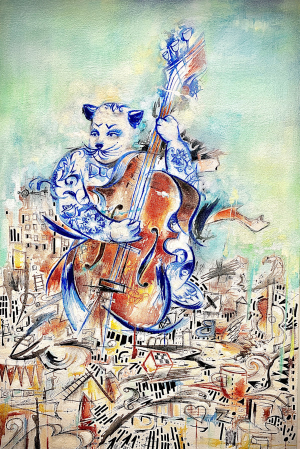 Bass Cat by John Milan