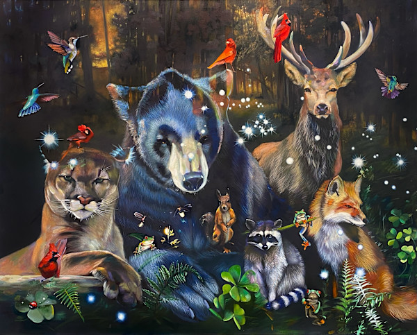 Mystical Menagerie by Elli Milan