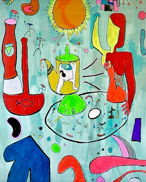 Abstraction by Kym Cooper by Kym Debra Cooper