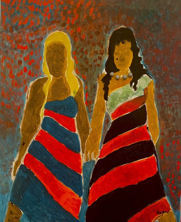 Two Women In Love by Kym Cooper by Kym Debra Cooper