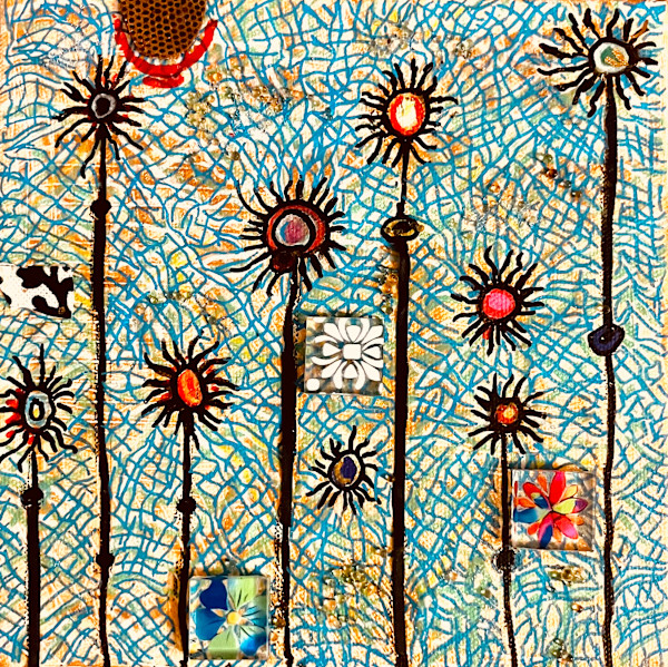 Weeds turn into Flowers by Kym Cooper by Kym Debra Cooper, Image 1.