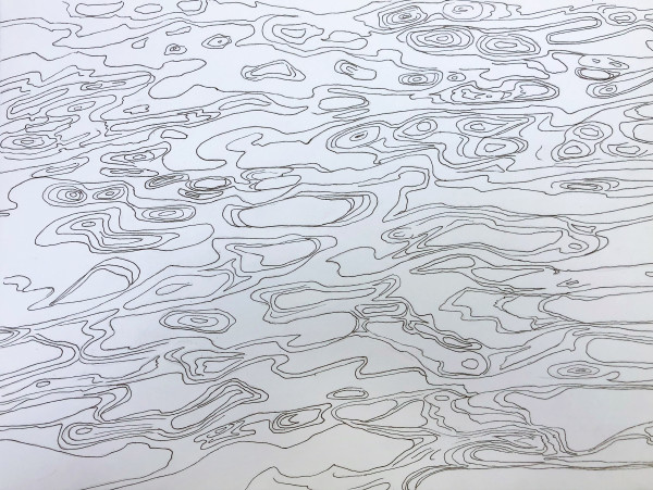 Water Surface Line 1 by Ianthe Jackson