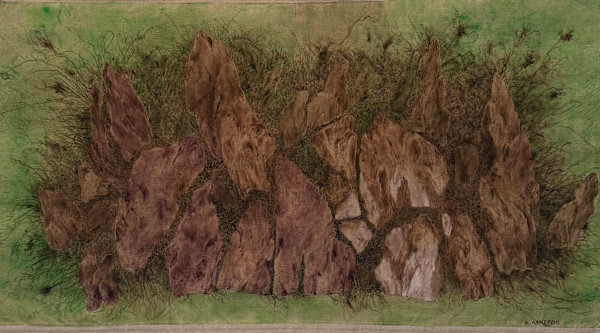 FOREST MAP MURAL 7 by Keith Achepohl, Image 1.