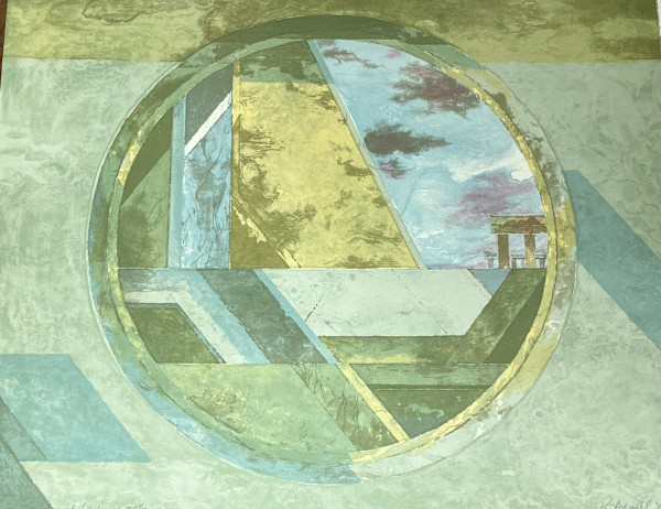 WALL WITH LANDSCAPE III by Keith Achepohl Trust