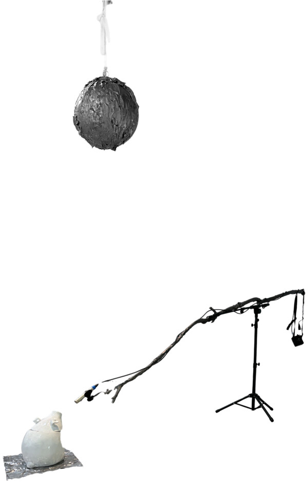 lead pig (one day this sadness will fossilize) by Misha Ilin
