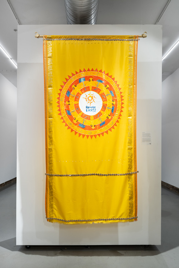 Remote Energy Solar Mandala from Climate Solutions Mandala Series by Neha Misra