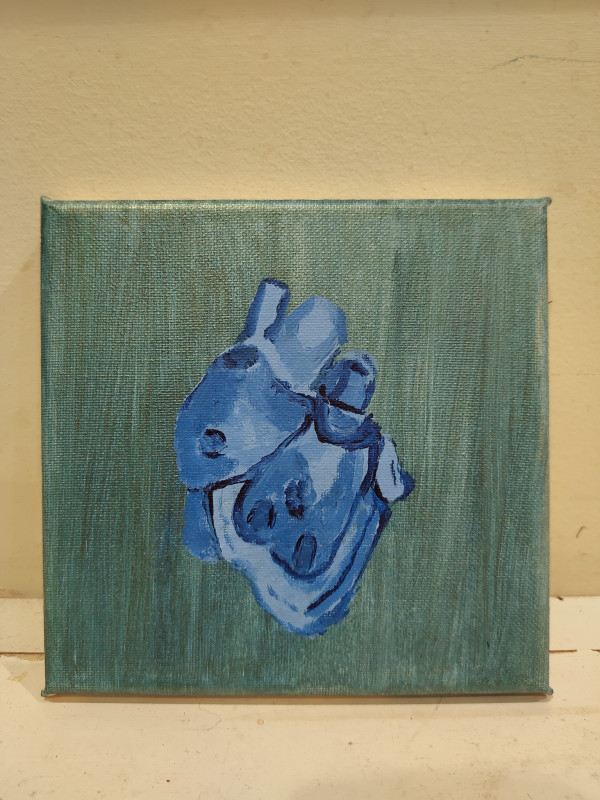 Blue Heart by Hillary Brown