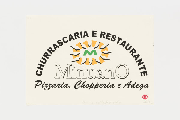 Churrascaria e restaurante Minuano by Paulo Nazareth