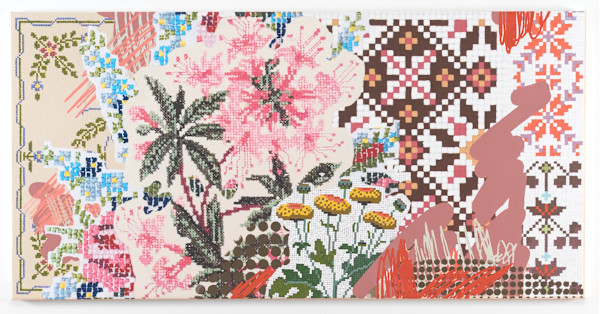 Dandelion, Rhododendron and Cross Stich Boogie Remix by Kirstin Lamb Studio, Image 1.