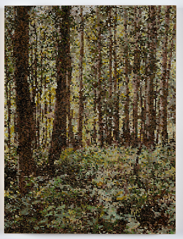 Dappled Green Forest by Kirstin Lamb Studio, Image 1.