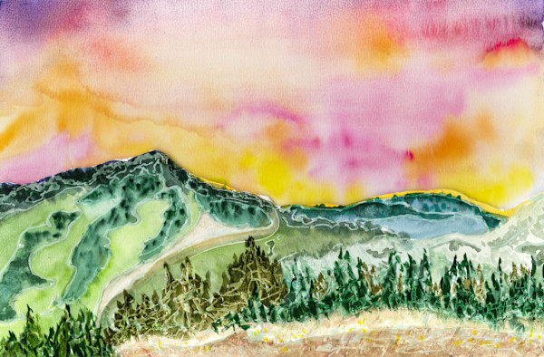 Granby Ranch Sunset by Rachael LaMielle