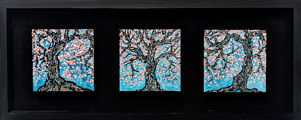 Cherry Blossom Trio by Rachael LaMielle
