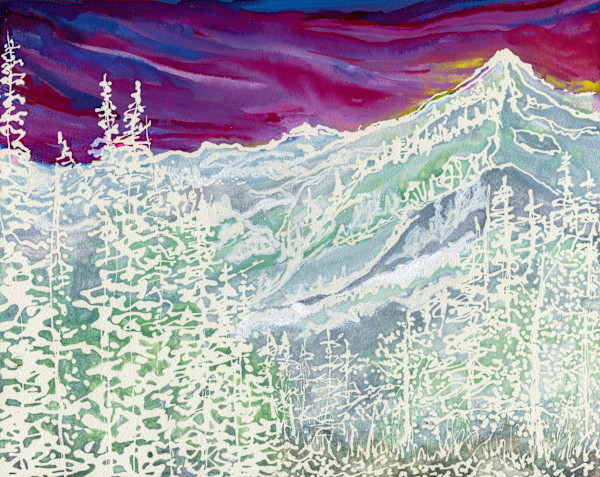 Berthoud in Burgundy and White by Rachael LaMielle